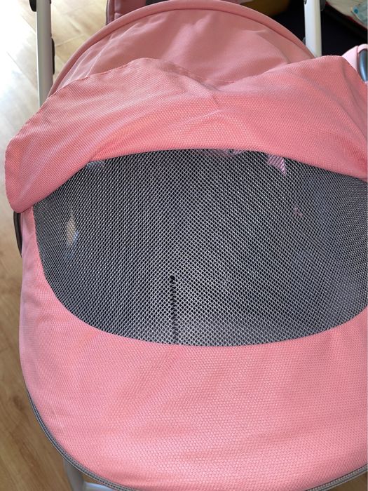 Коляска 2 в 1 Anex M/Type розовая рожева