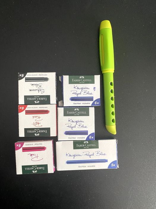 Pióro Faber-Castell + wkłady