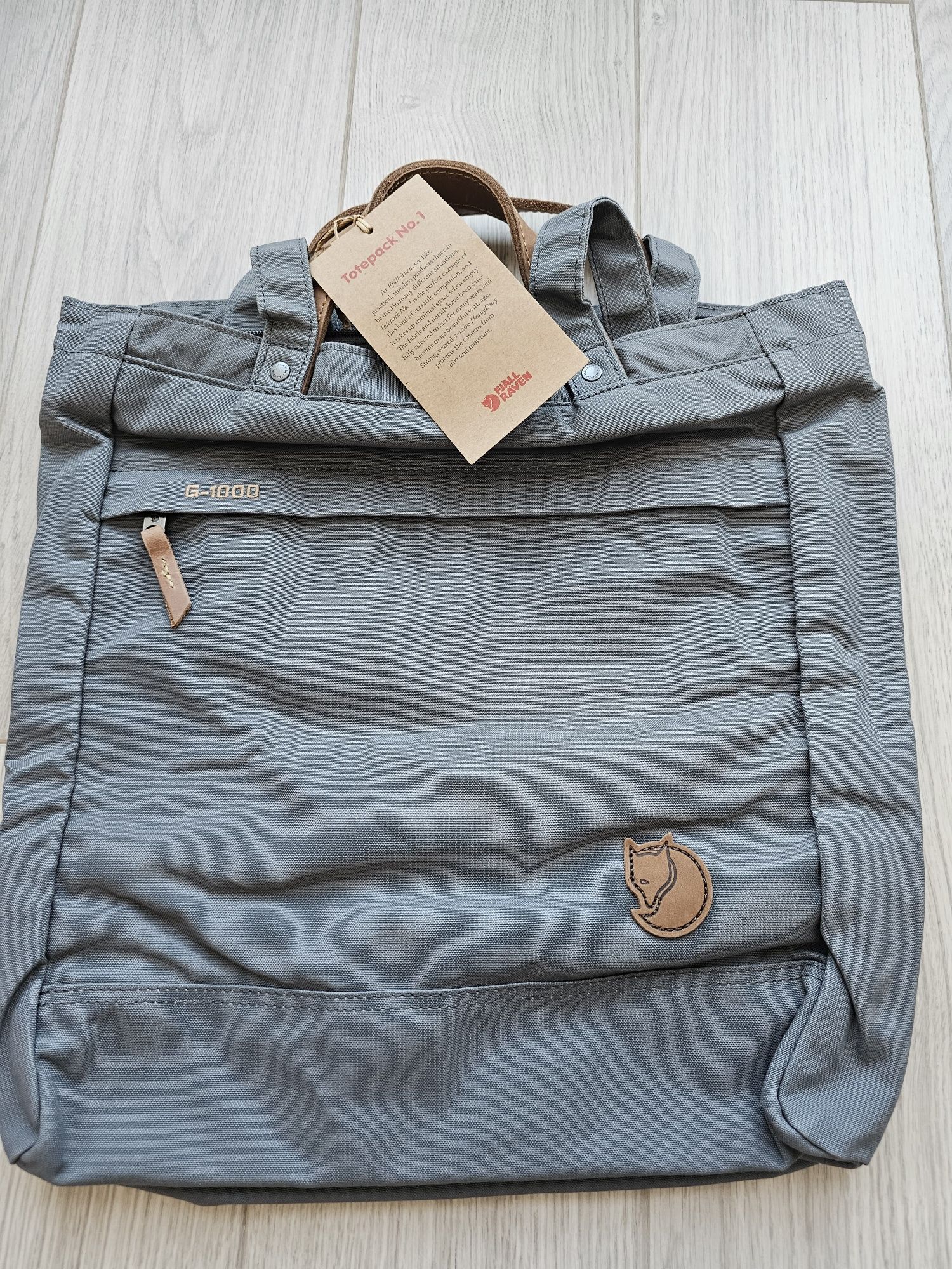 Plecak miejski Torba sportowa Fjällräven Totepack No.1  grey