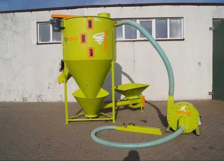 Линия производства комбикорма 1т/ч. Міні завод комбікормів. Комбикорма