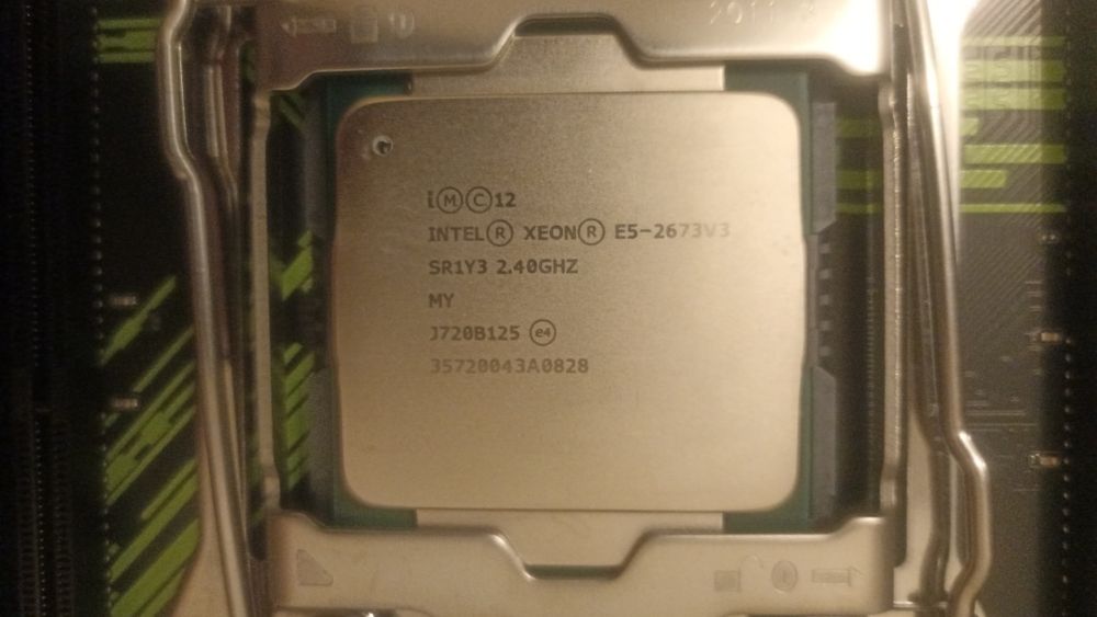 Комплект х99 p4 + е5 2673 v3 + 16 GB ddr4