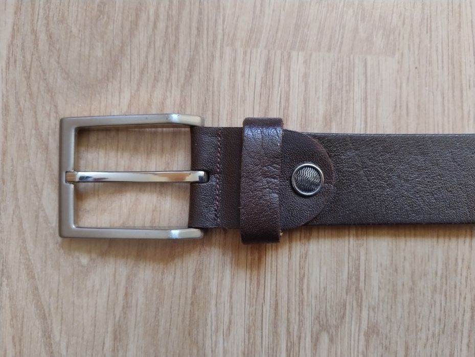 Pasek skórzany męski
