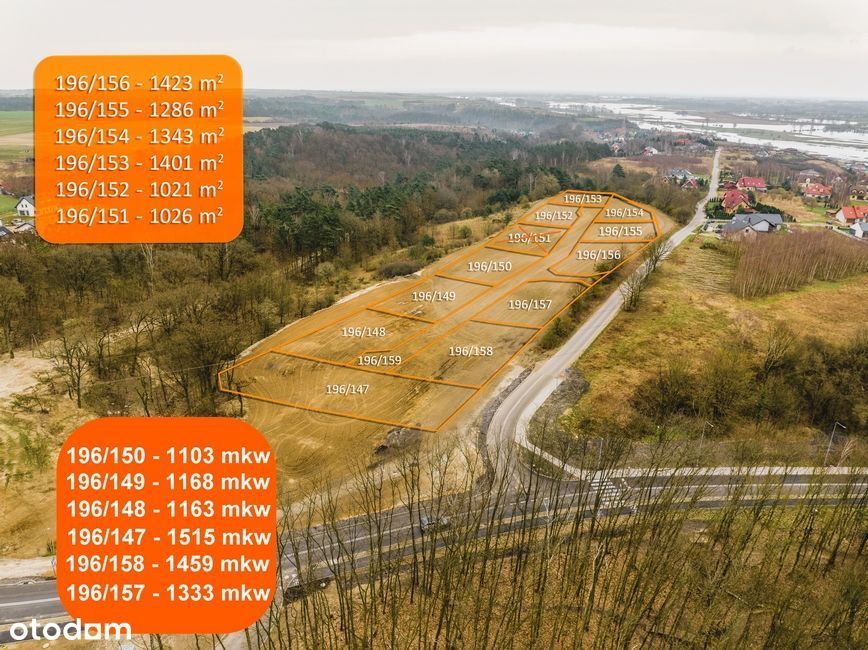 Działki budowlane ul. Widokowa