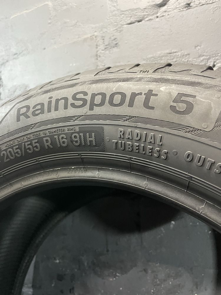 2шт 205/55 R16 Uniroyal Rain Sport 5