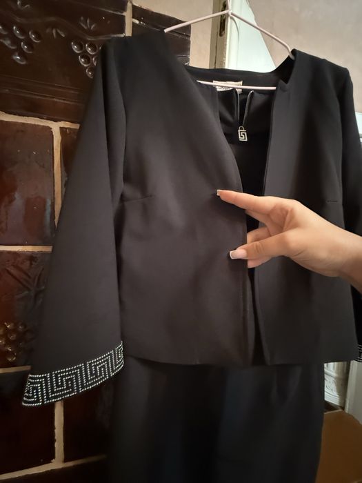 Комплект сукня і піджак укорочений розмір Л-Хл