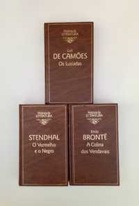 Coleção Historia da Literatura - Camões, Stendhal, Emily Bronte