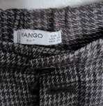 Calças xadrez - Mango