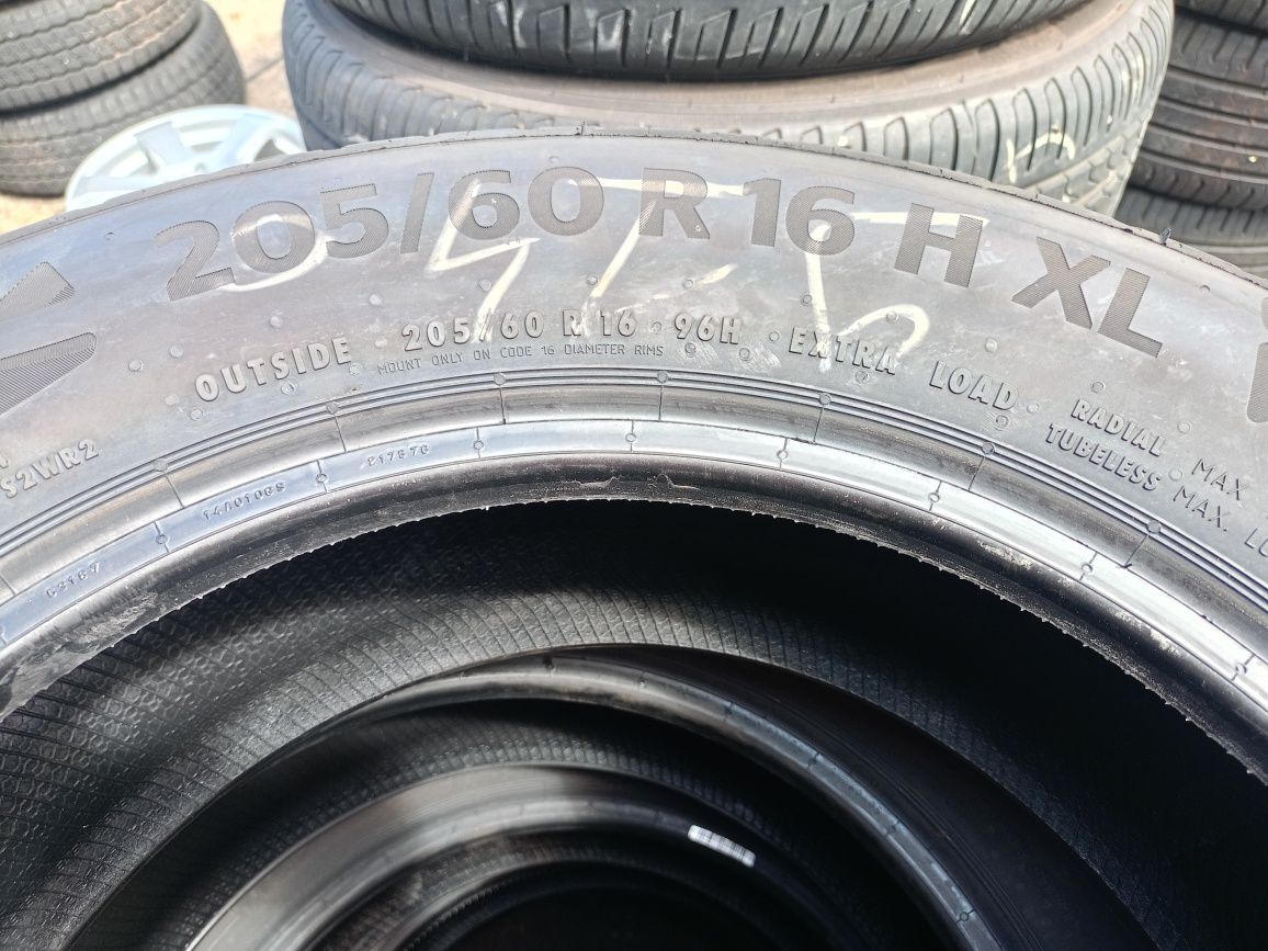 Opony lato 4szt Continental 205/60 R16 96H 2025r cena za 4szt+montaż