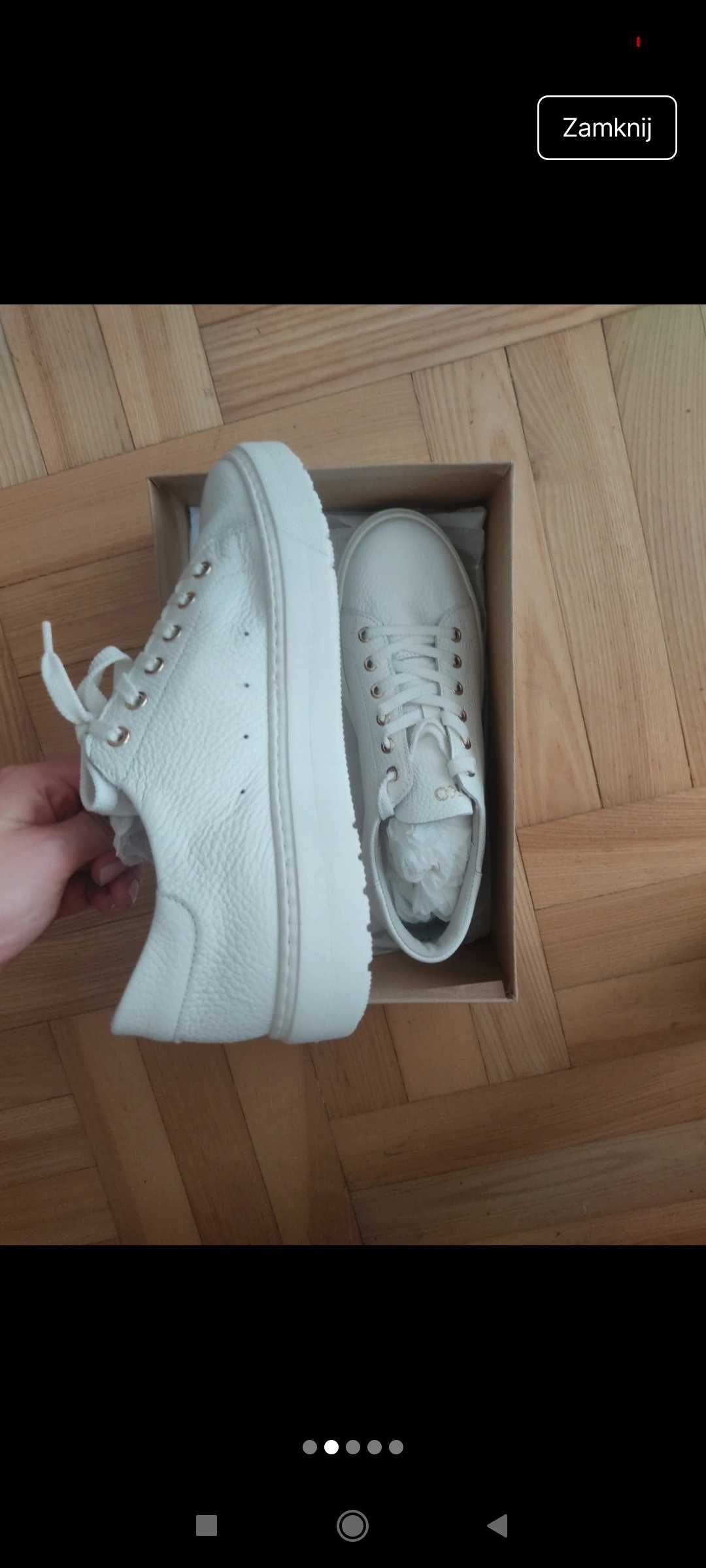 Białe Sneakersy Ryłko