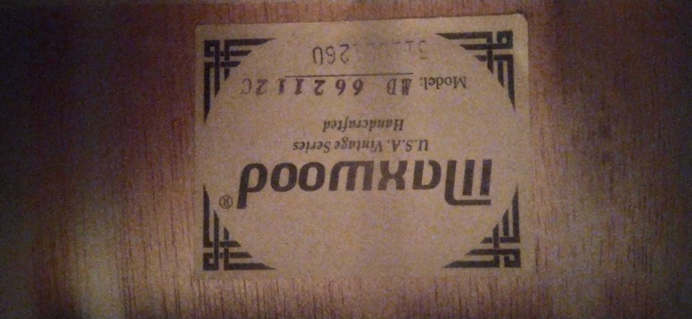 Гітара акустична 12-струнна Maxwood MD662112C