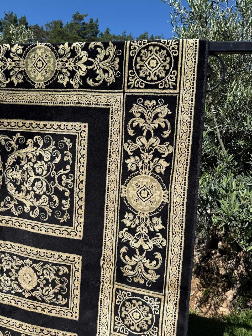 Dywan wzór perski Versace jedwab belgijski Viskoza 300x200 cm