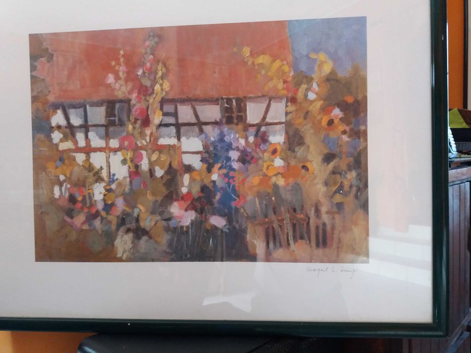 louça quadros plantas sofás