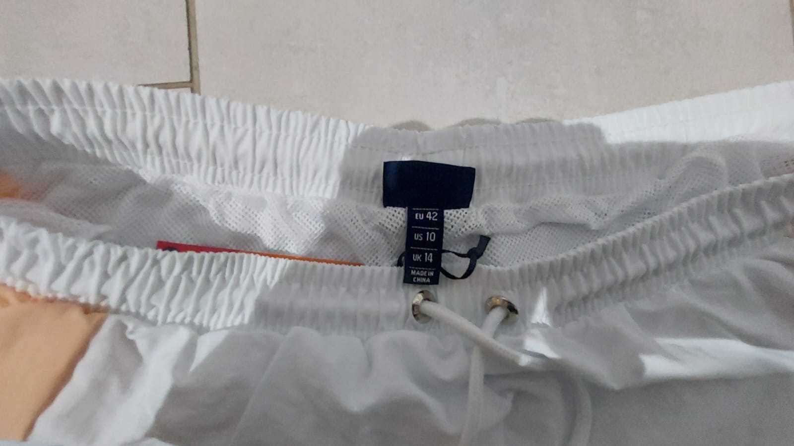Ellesse Szorty krótkie spodenki damskie białe roz 42