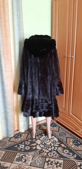 Futro naturalne z norki XL