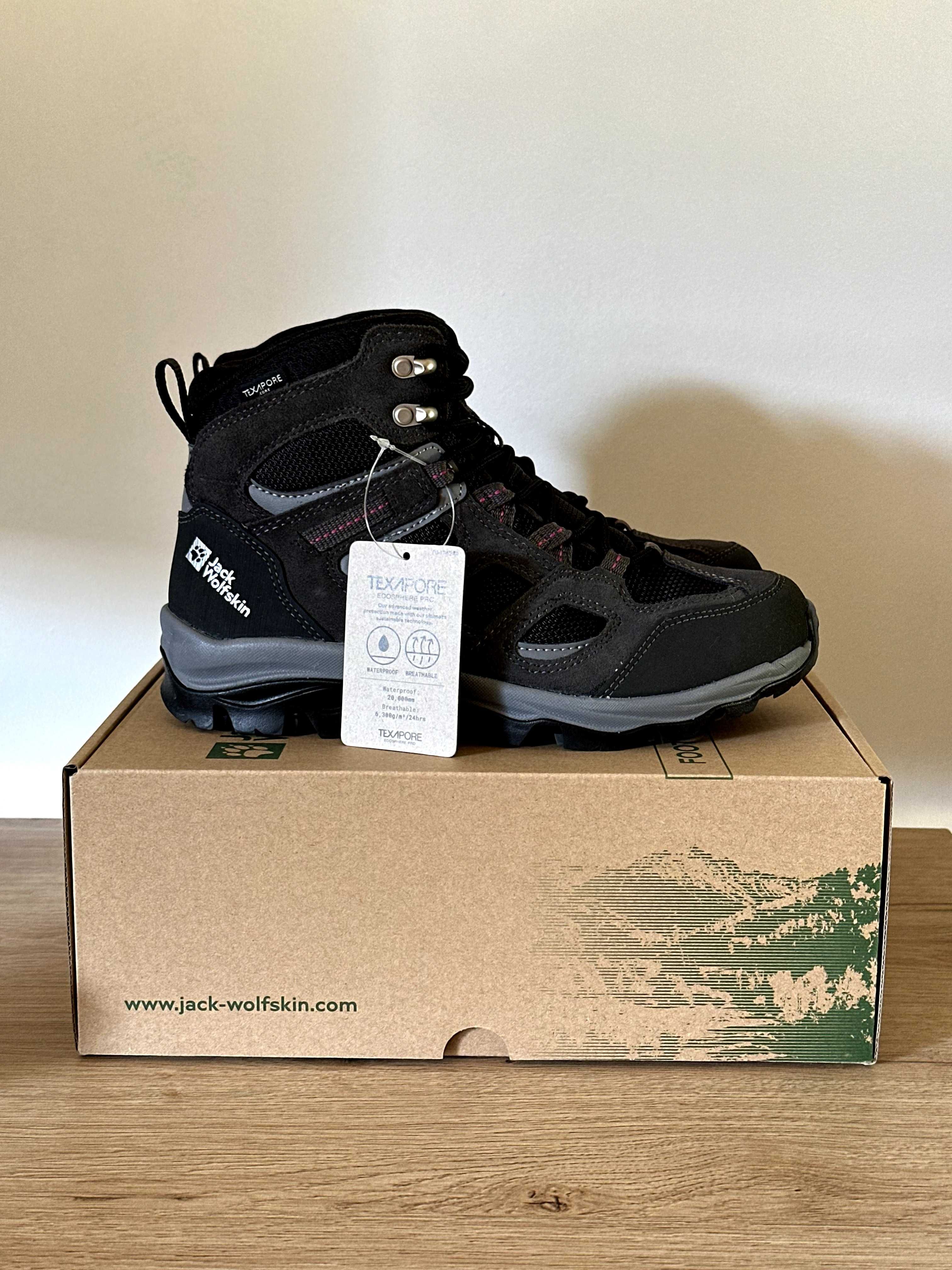 Buty trekkingowe górskie Jack Wolfskin Vojo 3 Texapore Mid r 40, 39