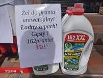 Sprzedam żel do prania Uniwersalny 162prania!!