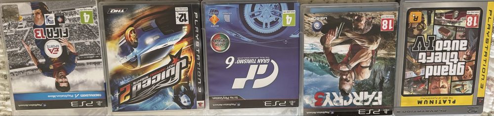 Vendo jogos ps3 5 jogos vendo so o conjunto