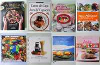 Vários Livros de Culinária entre 3,00€ e 8,00€ cada