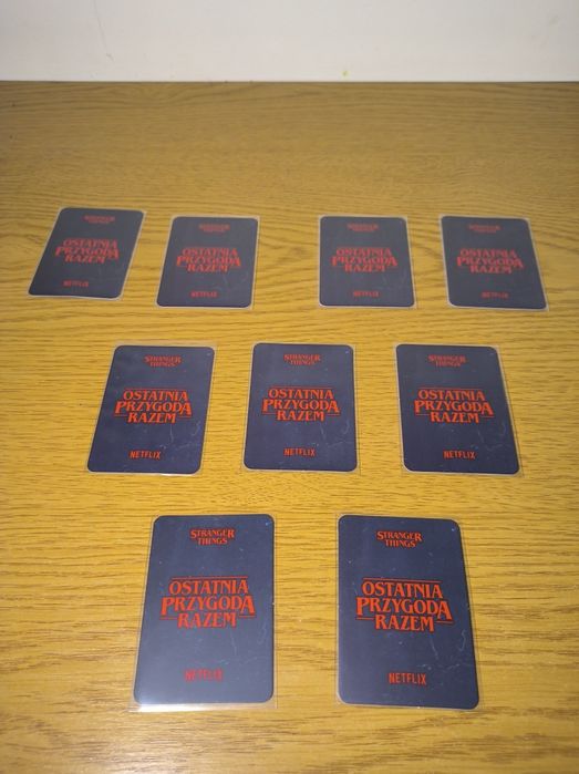 Limitowane karty z eventu Stranger Things 5