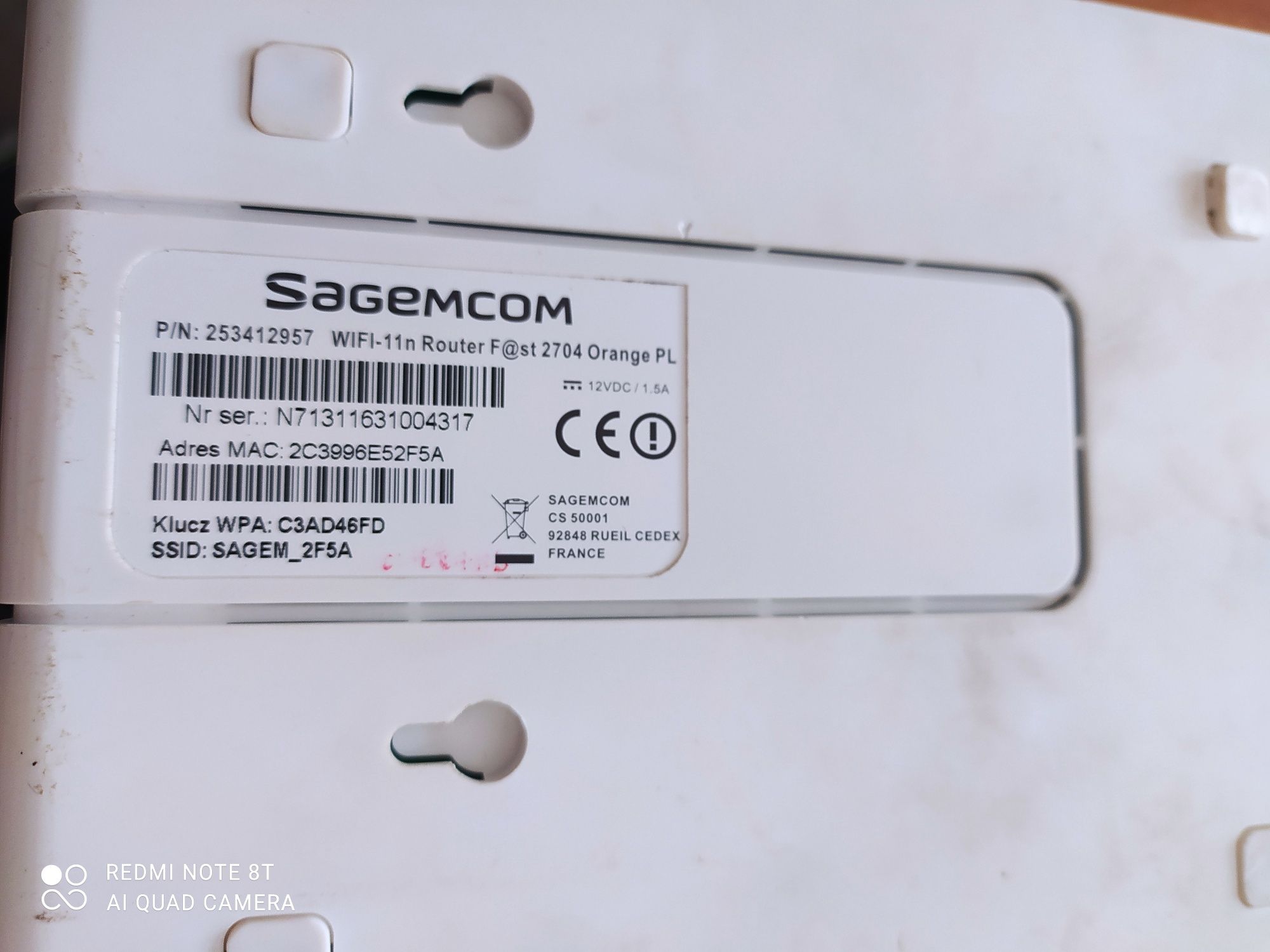 Router Sagemcom Orange