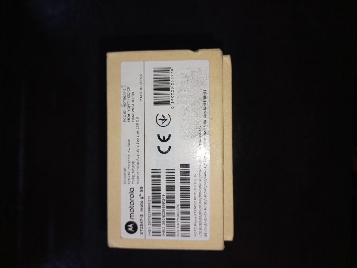 Телефон motorola g84 12/256 blue