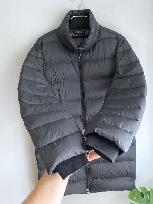 Zara Man чоловіча пуховакуртка, подовжена зимова куртка L розмір