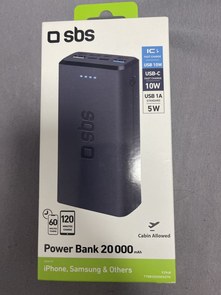 PowerBank SBS 20000 Mah