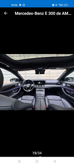 Mercedes E300de AMG plug in