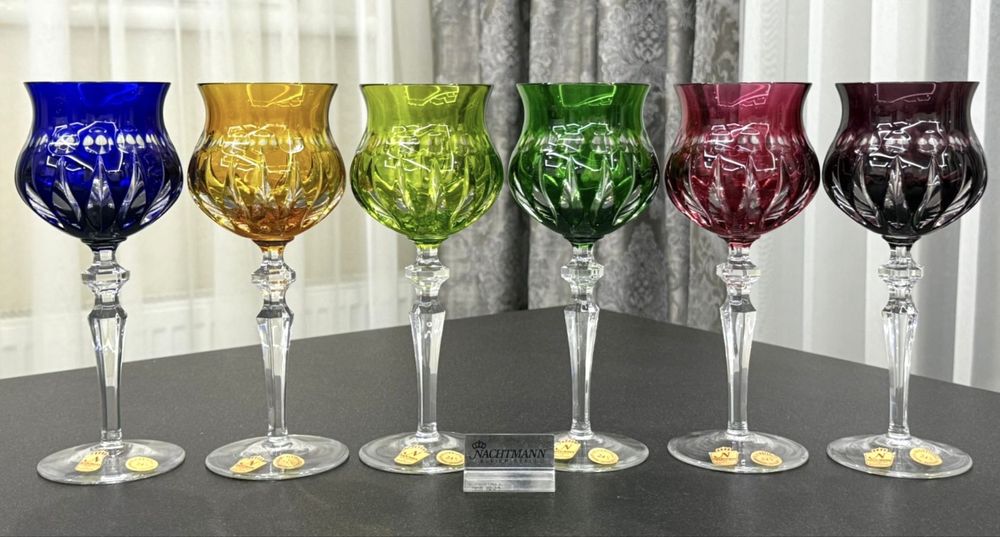 Хрустальные фужеры для вина Nachtmann Marilyn GDR Германия