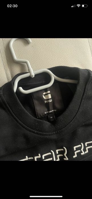 Camisola g star preta