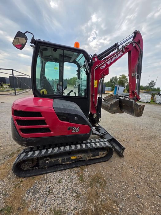 Yanmar Sv26  Tytul:  Yanmar SV26 2023 - 1500 mth - stan idealny - gwarancja - lyzki