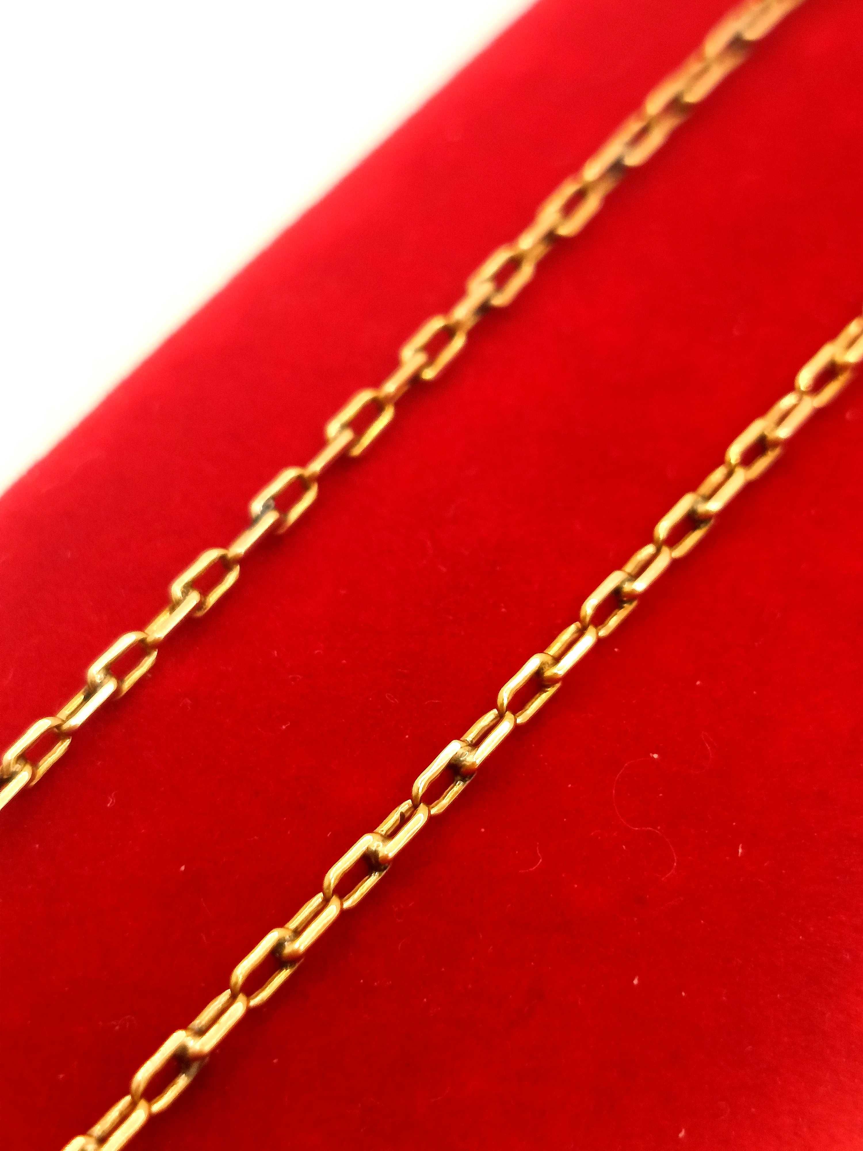 Złoty łańcuszek Ankier PR.585 W:4,90gr Dł.66 cm InterSKLEP