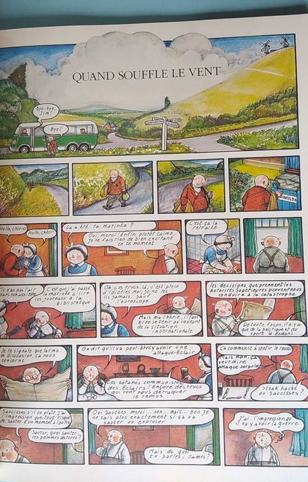 Raymond Briggs - Quand souffle le vent - Edit. Garnier (1983)