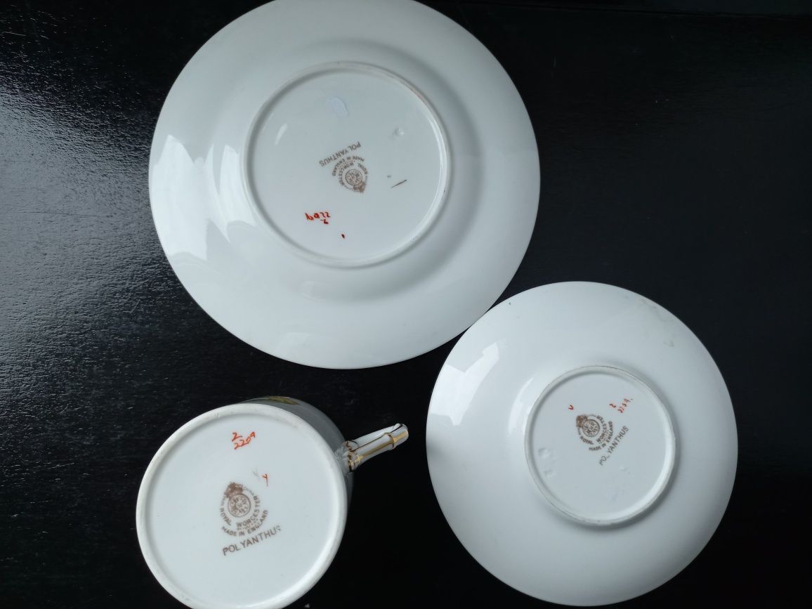 Filiżanka trio Royal Worcester