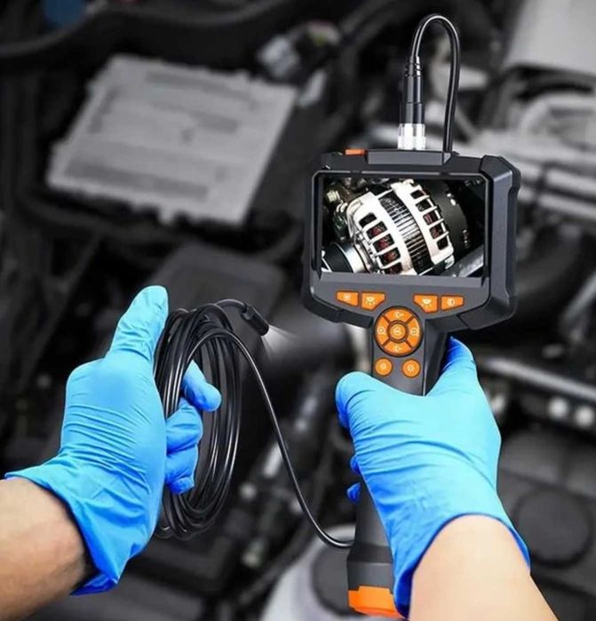 Відеоендоскоп з монітором 4,3" 5 метрів технічний автомобільний