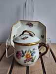 Royal Copenhagen filiżanka do kremu z przykrywką porcelana