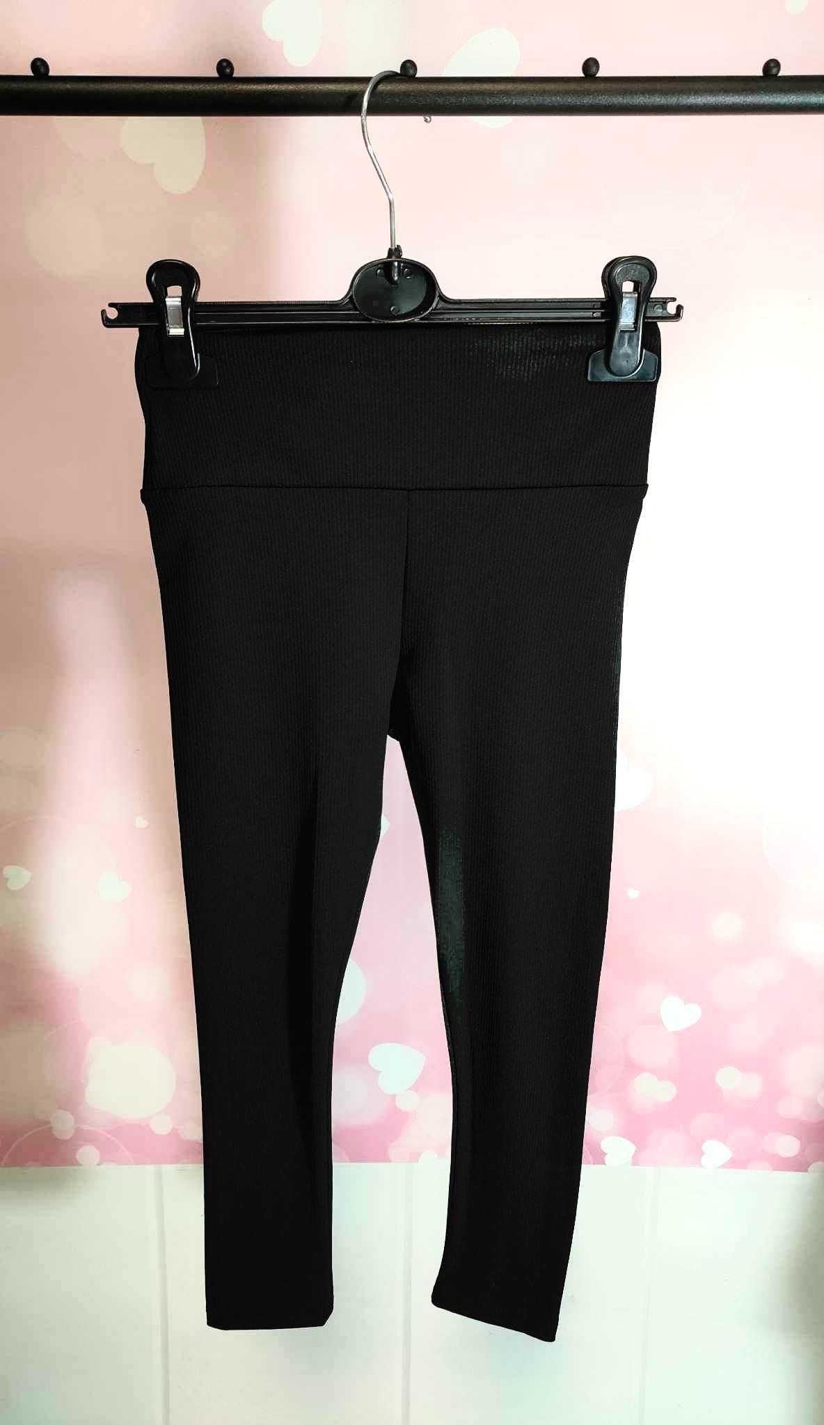 Legginsy prążkowane 164