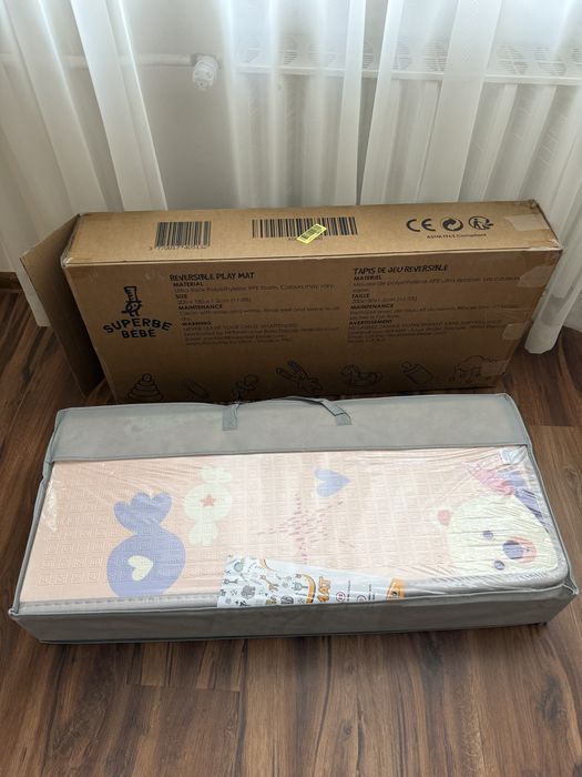 Superbe bebe mata piankowa do dzieci 200x180 cm