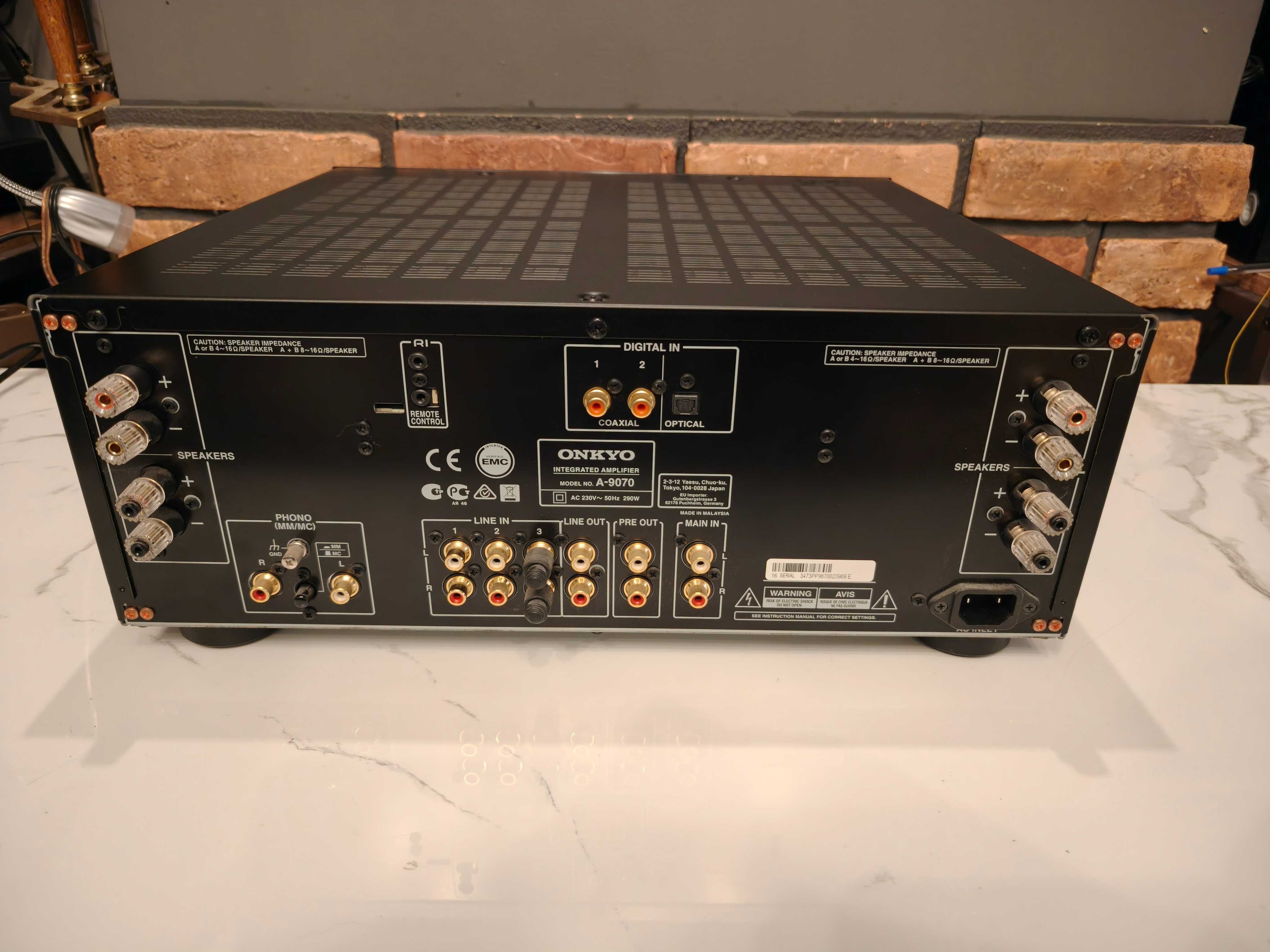 ONKYO A-9070 ! Potężny wzmacniacz STEREO ! Jak nowy ! MONSTER