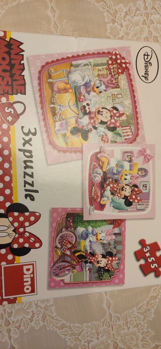 Puzzle Myszka Minnie