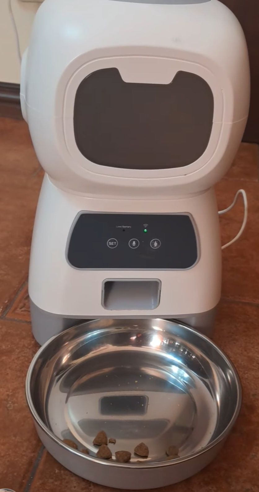 Dispensador de ração para gatos