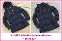 M * Ciepła KURTKA damska * ZIMOWA * rozm. 38