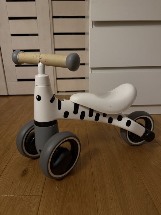 Rowerek biegowy ecotoys zebra