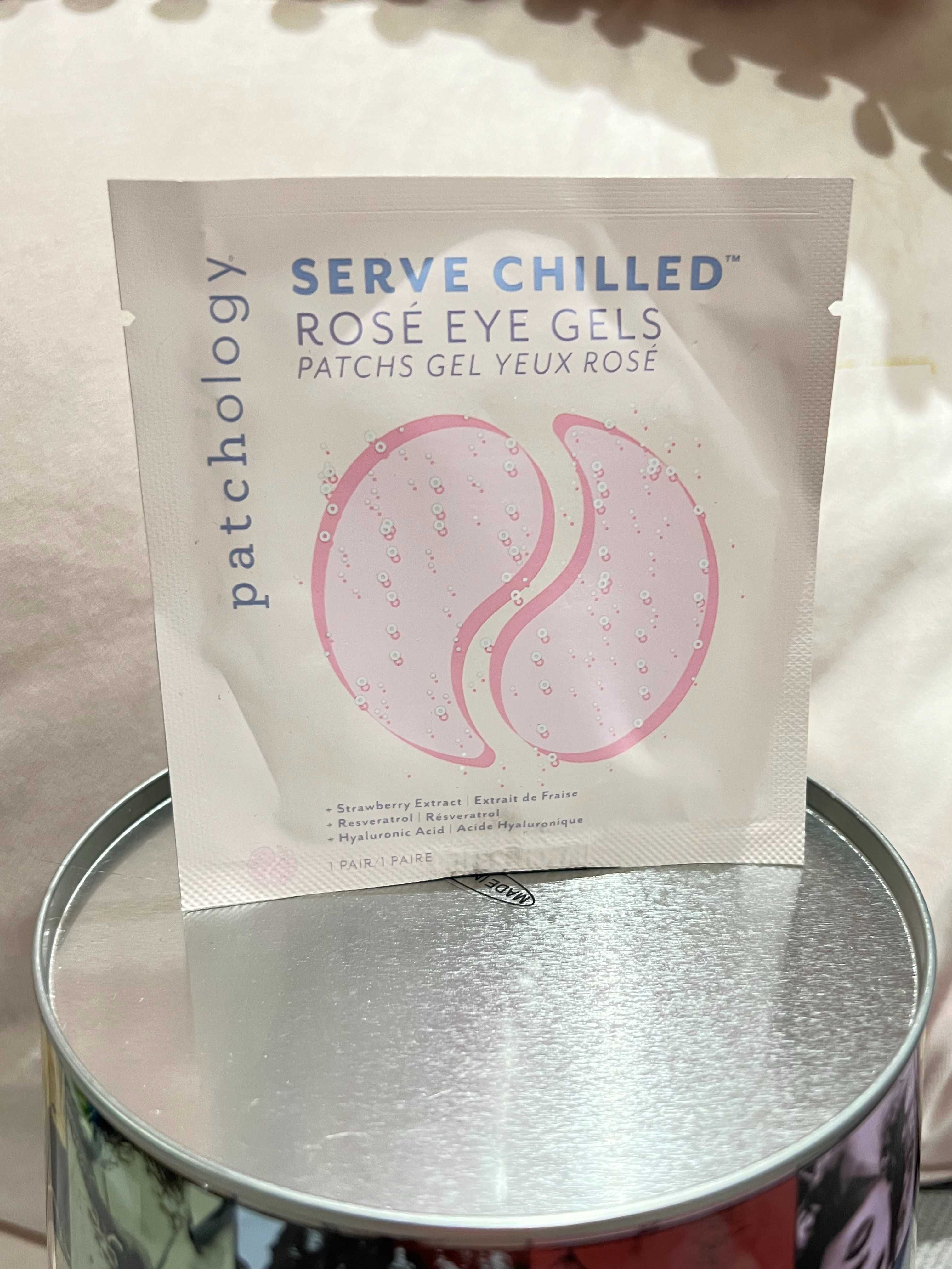 PATCHOLOGY Serve Chilled – Żelowe płatki pod oczy rosé nowe