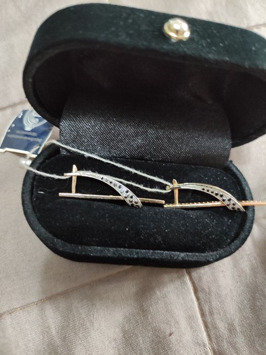Сережки 585 проба