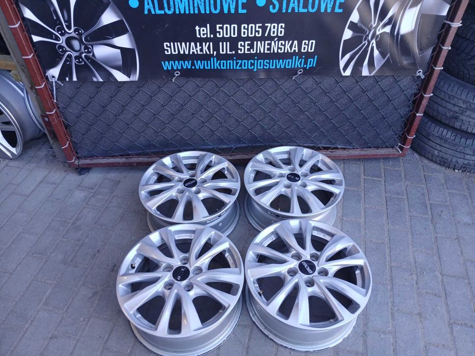 4x felgi 16 5x114,3 Hyundai Tucson i30 i40 Dacia Toyota Auris Rav4 Kia