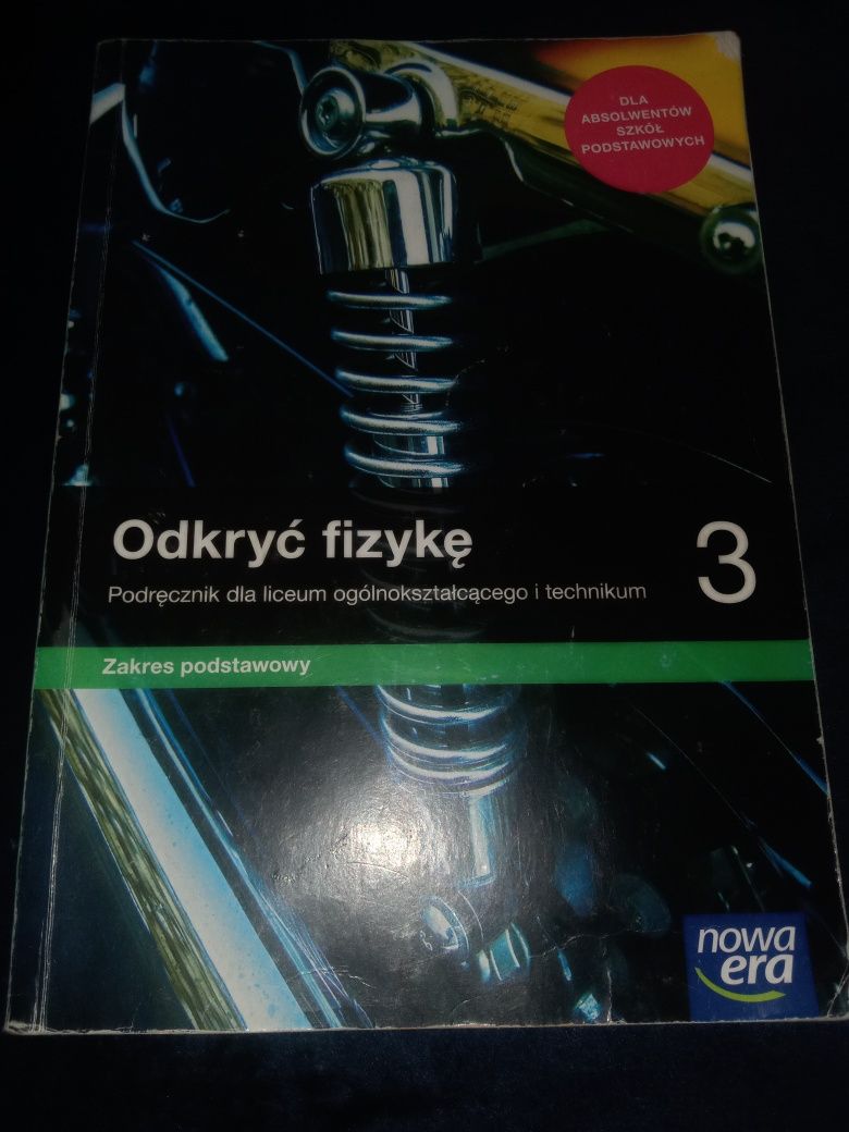 Podręcznik, odkryć fizykę 3