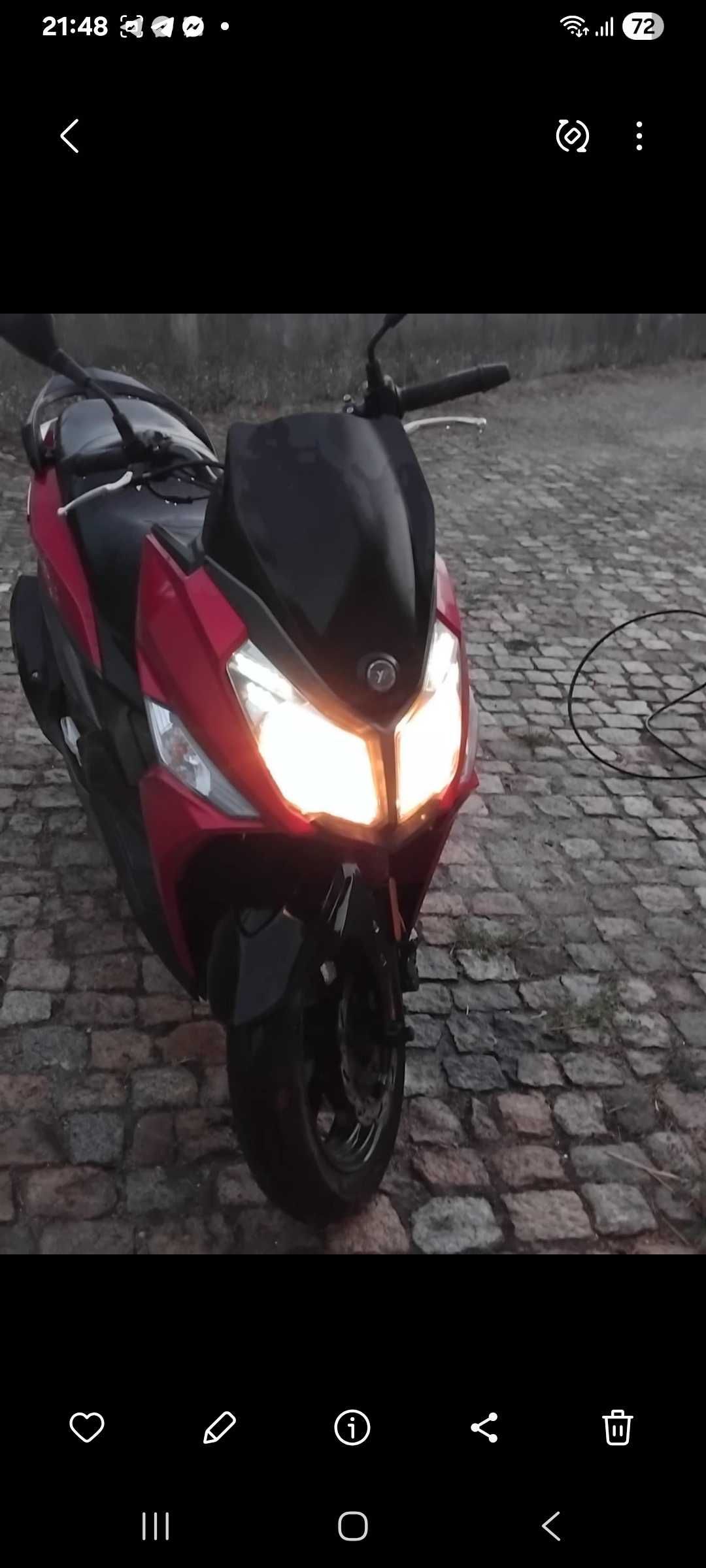Sym 125cc  muito económico