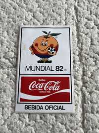 Autocolante Coca-Cola Mundial 82