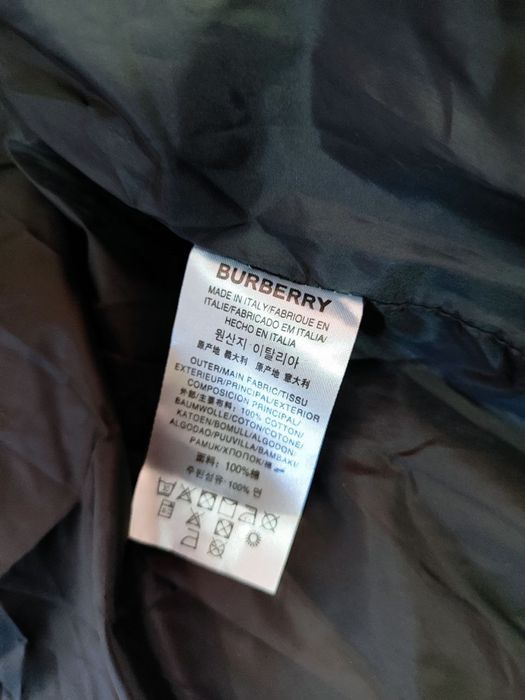 Burberry пуховик